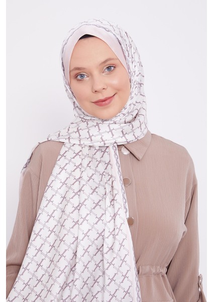 Somon L Baskılı Angel Şal