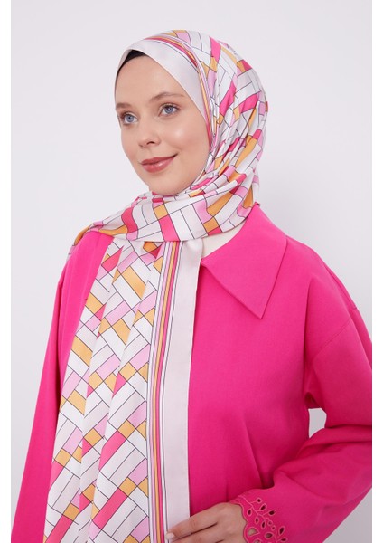 Pudra Küp Desen Angel Şal