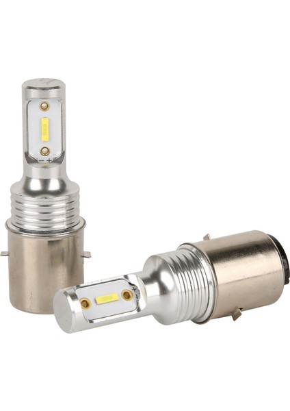 LED Csp Mini Araba Far Ampulleri BA20D/H6 800K 12V-32V Altın Işık (Yurt Dışından) fırsatları