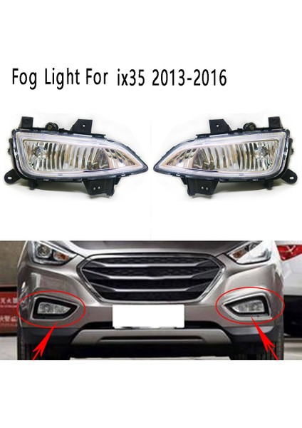 Hyundai IX35 2013-2016 Için Ön Sol Sis Farı Köşe Komplesi (Yurt Dışından) fiyatları