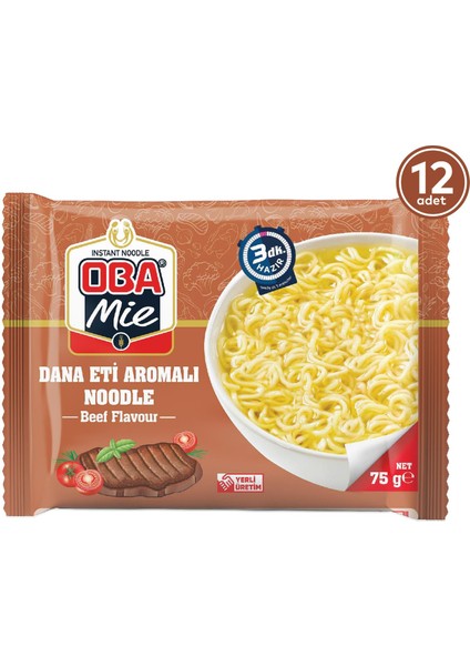 Obamie Dana Etli Noodle