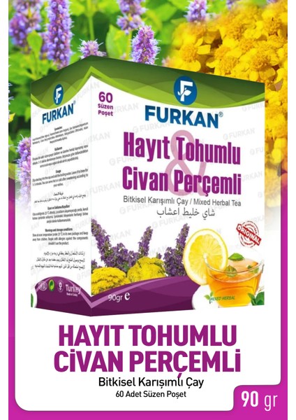 Furkan Hayıt Tohumlu ve Civan Perçemli Çay
