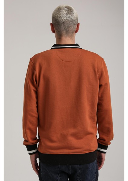 Bisiklet Yaka Siyah Slim Fit Sweatshirt 24FWM60207 fırsatları