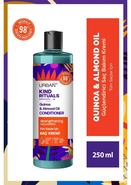 Kind Rituals Kinoa Almond Oil Saç Kremi 250 ml