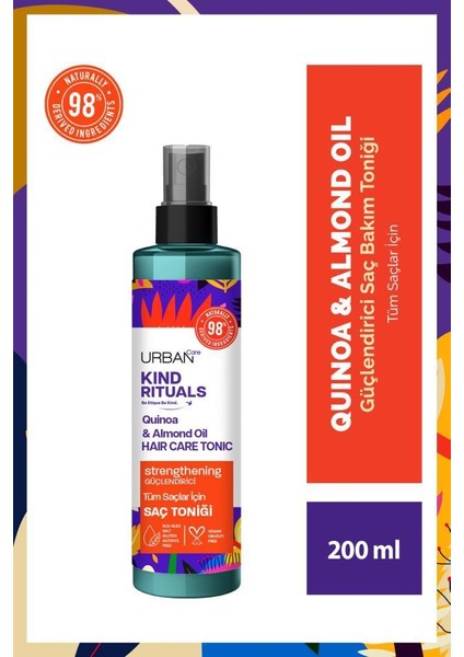 Urban Care Kind Rituals Kinoa Almond Oil Saç Bakım Toniği 200 ml