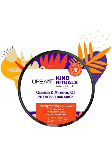 Kind Rituals Kinoa Almond Oil Saç Bakım Maskesi 230 ml modelleri
