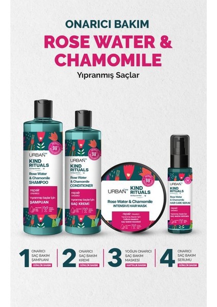 Kind Rituals Rose Water Chamomile Saç Bakım Serumu 100 ml fırsatları