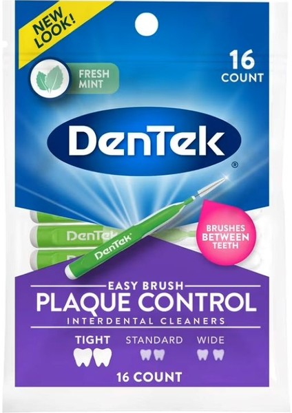 Easy Brush Gelişmiş Temiz Plak Kontrolü Diş Arası Temizleyicileri Sıkı 16 Adet