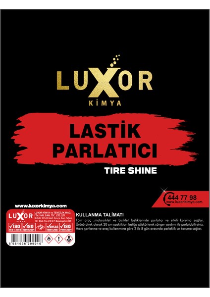 Gold Serisi Lastik Parlatıcı 473 ml