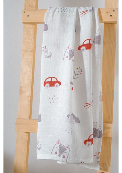 Çok Amaçlı Bebek Müslin Örtüsü 3'lü Set - Bunny