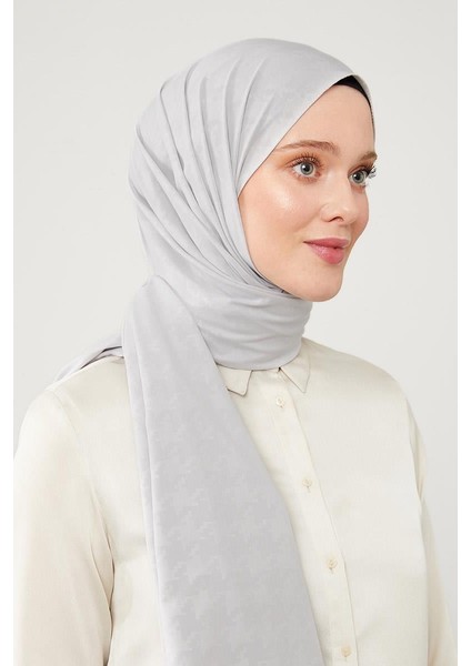 A.Gümüş Jakarlı Puzzle Desen Elegance Şal fiyatları