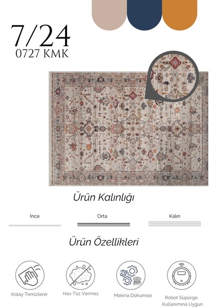 Makine Halısı Agnello Halı 7/24 0727 Kmk fırsatları