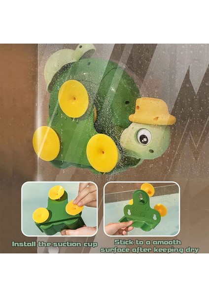 Bebek 2 ve 1 Kaplumbağa Banyo Oyuncakları 123 Döner Banyo Oyuncakları 6-18 Aylık Bebekler Için Uygundur (Yurt Dışından) modelleri