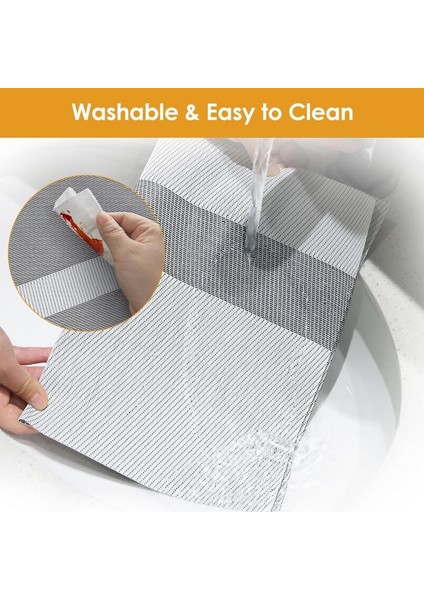 6 Adet Pvc Masaüstü Serisi Iç/dış Mekan Dokuma Yuvarlak Placemats Seti, 13.75 Inç (Yurt Dışından)