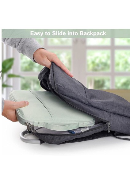 9-11 Inç Tablet Taşınabilir Çanta, Pedli Koruyucu Seyahat Çantası iPad Pro 11, iPad 10.9 (10. Nesil), iPad Air (5/4. Nesil), Galaxy Tab S9/s8 (Mint Green-11) (Yurt Dışından) fırsatları