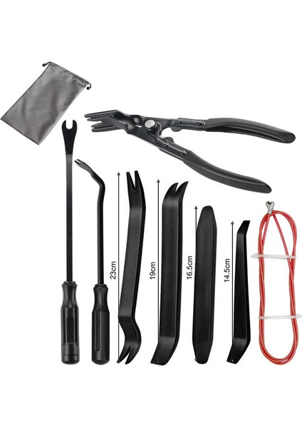 Sökme Kiti Araba Kapı Trim Sökme Alet Kiti Kelepçe Seti Kelepçe (Yurt Dışından)