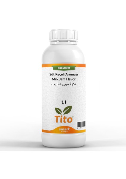Premium Süt Reçeli Aroması 1 Litre