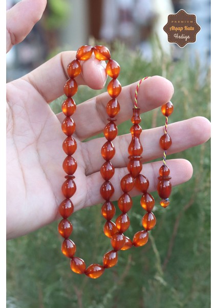 Koyu Bal Rengi Yumurta Kesim Özel Sistem Sıkma Kehribar Tesbih 201023513 fiyatları