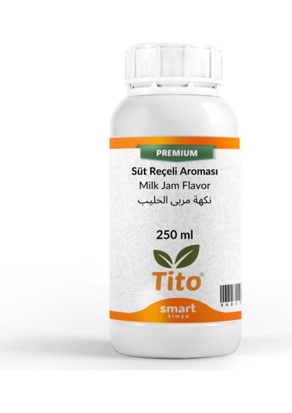 Premium Süt Reçeli Aroması 250 ml