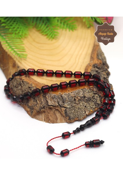 Kırmızı Sürmeli Kapsül Kesim Özel Sistem Ateş Kehribar Tesbih 201023509 modelleri