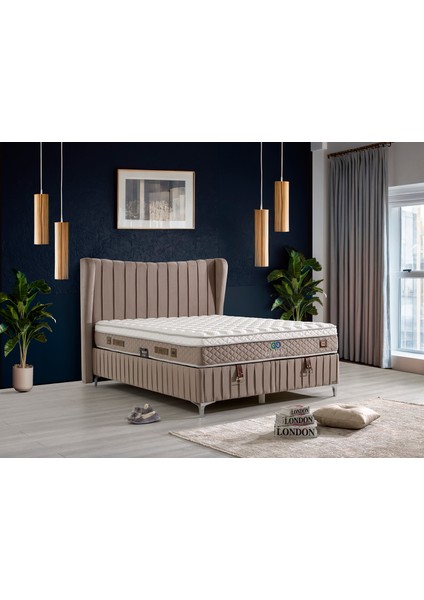 Airfresh Set Baza+Yatak+Başlık Tek Kişilik 90X200CM