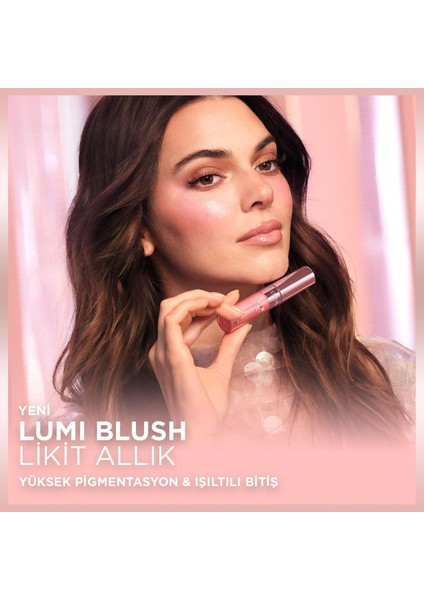 L'Oréal Paris Lumi Blush Likit Allık - Glowy Gold Pink