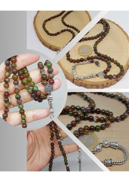 Akik Taşı 99LUK Tesbih 6mm (27890)