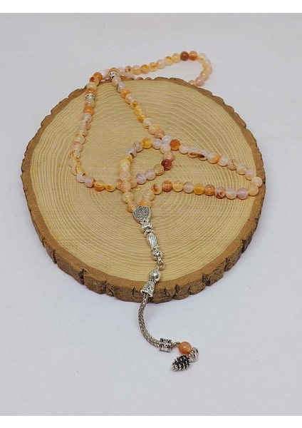 Akik Taşı 99LUK Tesbih 6mm (7112) fırsatları