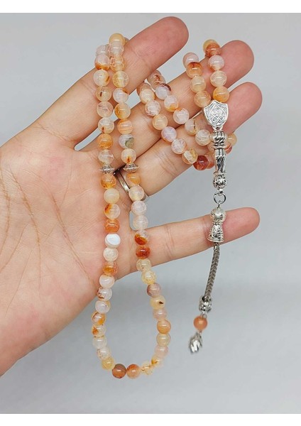 Akik Taşı 99LUK Tesbih 6mm (7112) indirimleri