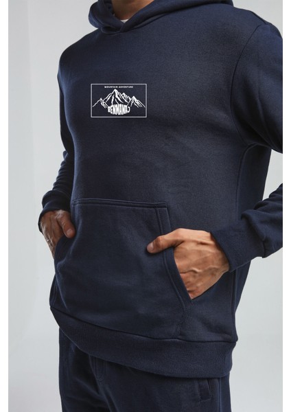 Erkek Lacivert Sweatshirt
