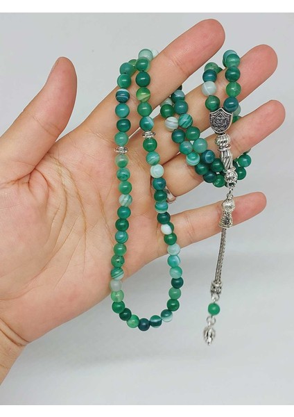 Akik Taşı Mat 99LUK Tesbih 6mm (11164) indirimleri