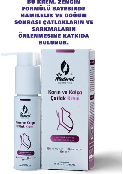 Karın Ve kalça Çatlak Kremi