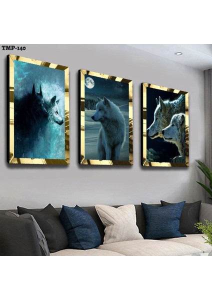 Bozkurt Gold Pleksili Mdf Tablo