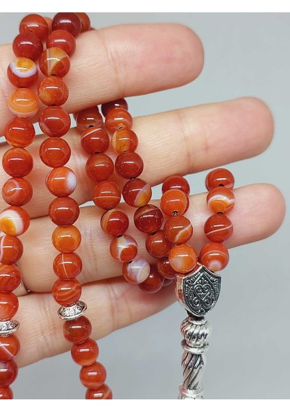 Akik Taşı 99LUK Tesbih 6mm (7666) fiyatları