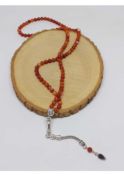 Akik Taşı 99LUK Tesbih 6mm (7666) fırsatları