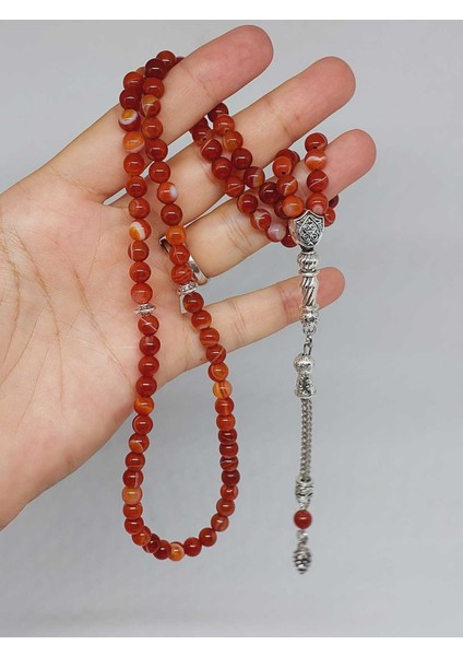 Akik Taşı 99LUK Tesbih 6mm (7666) indirimleri