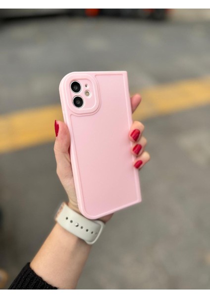 Apple iPhone 11 Uyumlu Kitap Model Şık Tasarım Köşeli Pinterest Kılıf