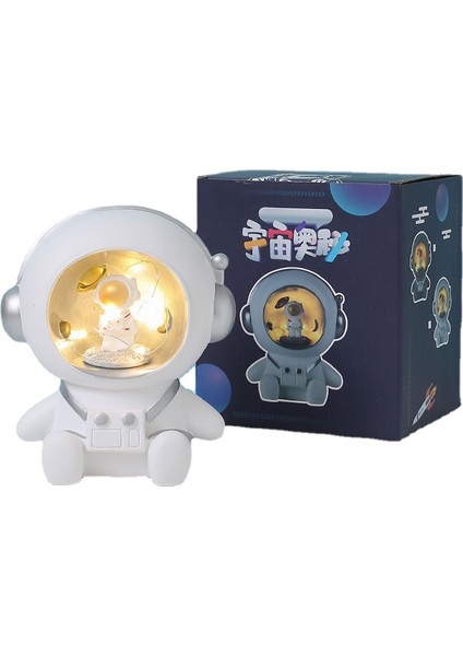 Yaratıcı Astronot Astronot Kumbara Çocuk Doğum Günü Hediyesi Gece Lambası (Yurt Dışından)