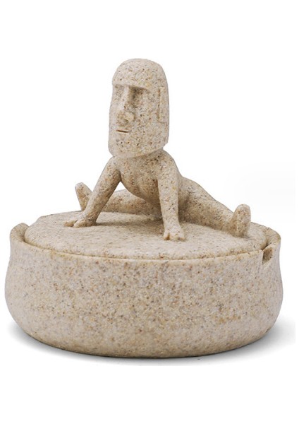 Şirin Moai Yoga Egzersiz Kül Tablası (Yurt Dışından) modelleri