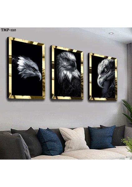 Kartal Gold Pleksili Mdf Tablo