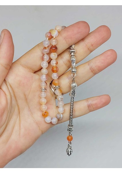 Akik Taşı 33LÜK Tesbih 6mm (7112) indirimleri