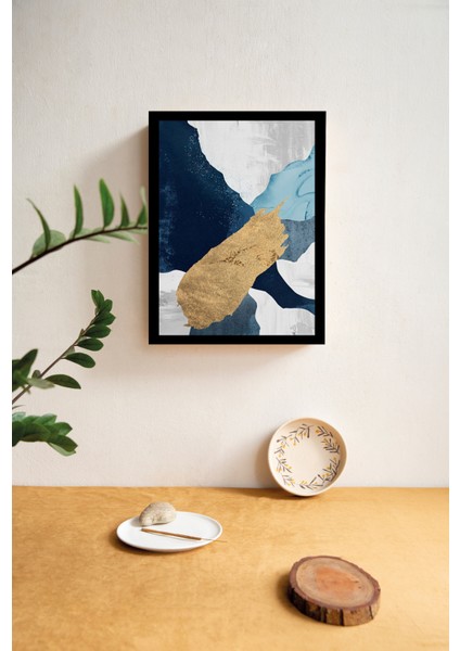 Modern Sanatsal Bohem Temalı Ahşap Çerçeve Görünümlü Mdf Tablo fiyatları