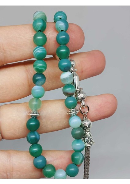 Akik Taşı Mat 33LÜK Tesbih 6mm (11164) fiyatları