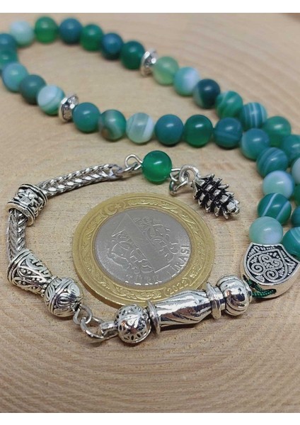 Akik Taşı Mat 33LÜK Tesbih 6mm (11164) modelleri