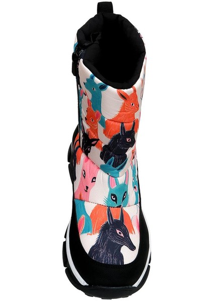 Kadın Vegan Çok Renkli Kar Botu - Sharpened Mind Tasarım indirimleri