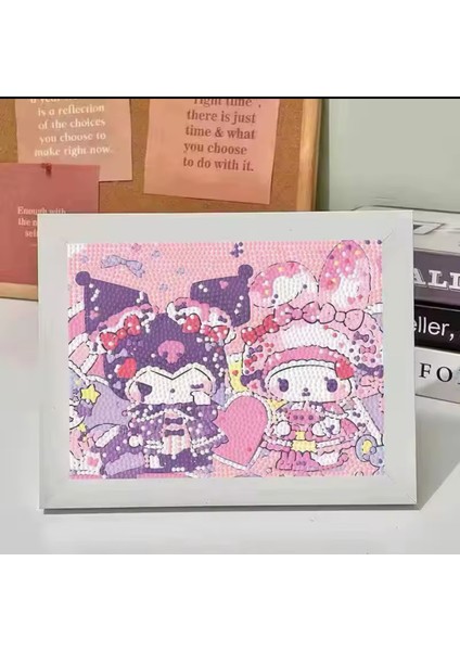 Kuromi & Melody Kendin Yap Boncuk Puzzle