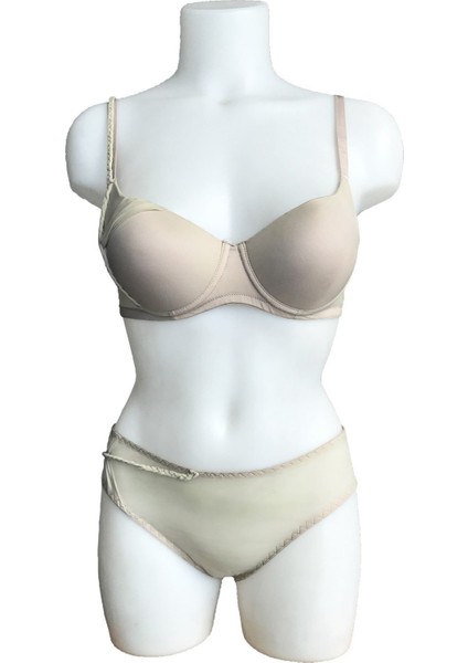 Night Flight Örgü Süslemeli Sütyen Takımı 2139