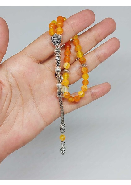 Akik Taşı 33LÜK Tesbih 6mm (27885) indirimleri