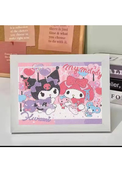 Kuromi Kendin Yap Boncuk Puzzle