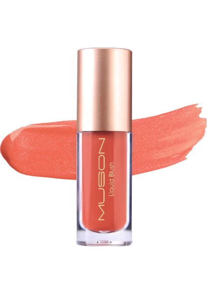 Liquid Blusher Sıvı Allık Doğal Görünüm Sağlayan Şeftali Renkli 15 ml